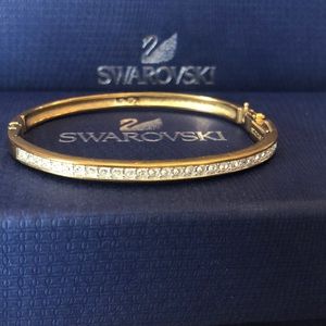 Swarovski Hinged Crystal bracelet.